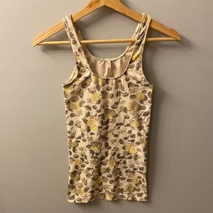 t.babaton lemon print camisole